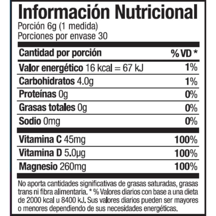CITRATO DE MAGNESIO BEBIBLE 180gmos - Image 2