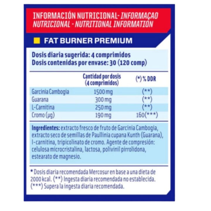 FAT BURNER X 120 - Image 2