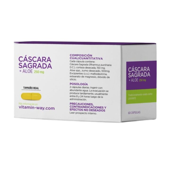 Cascara Sagrada + Aloe x 60 - Image 2