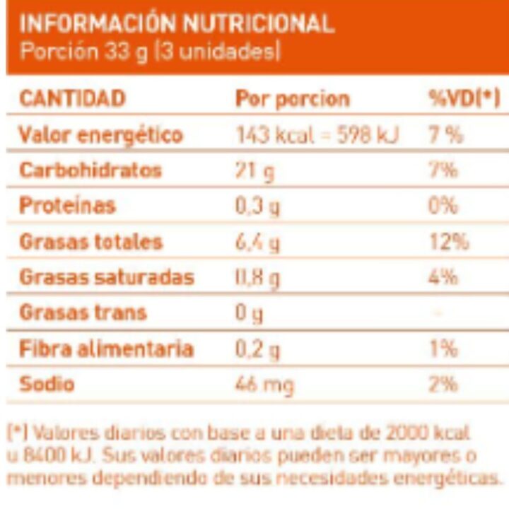 COOKIES NARANJA X 130GRS - Image 3
