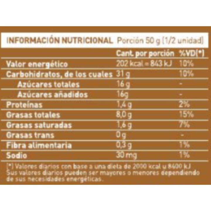 ALFAJOR TRIPLE DDL Y VAINILLA - Image 2
