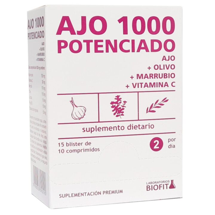 BLISTERA AJO 1000 POTENCIADO