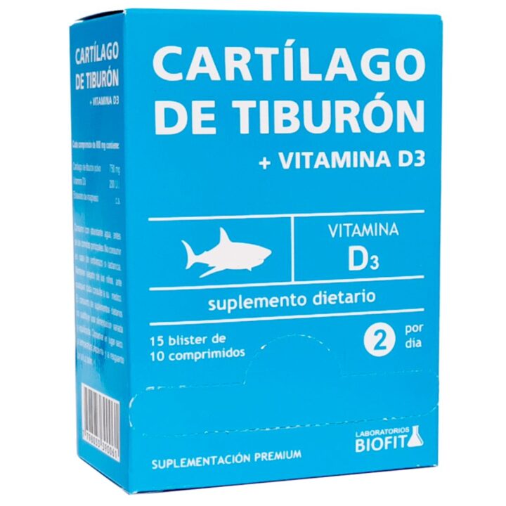 BLISTERA CARTILAGO DE TIBURON