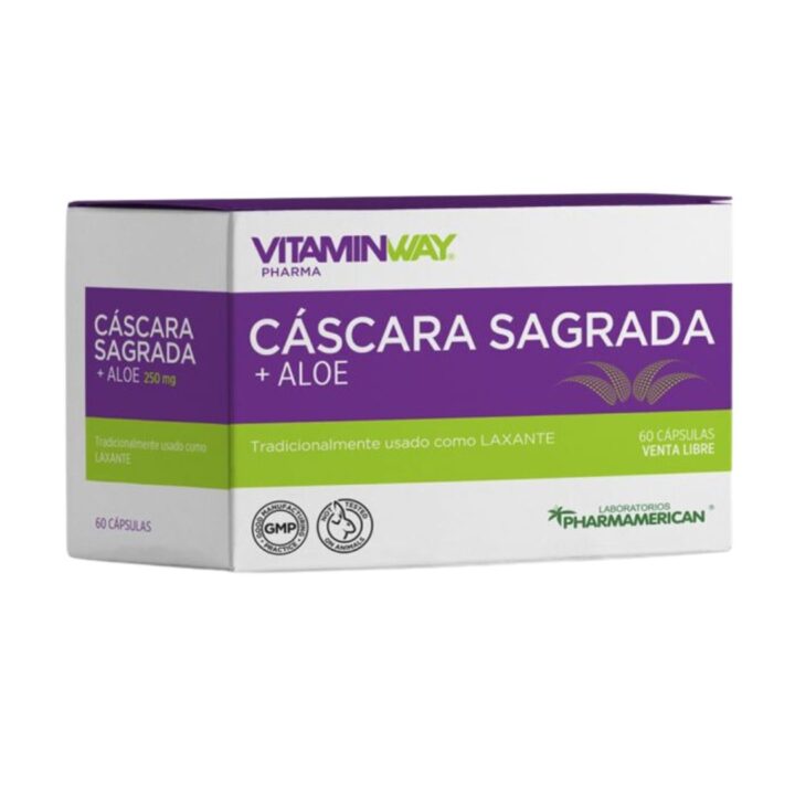 Cascara Sagrada + Aloe x 60