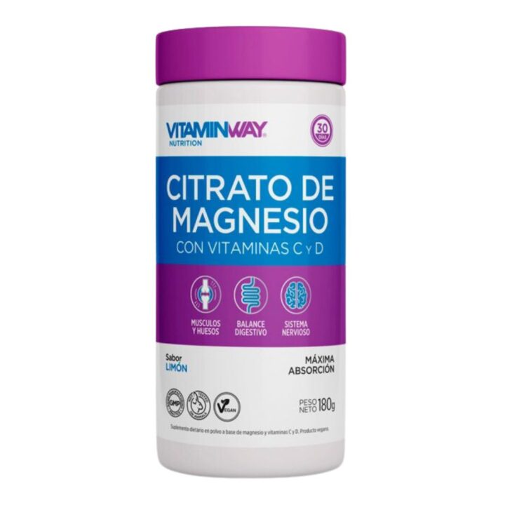 CITRATO DE MAGNESIO BEBIBLE 180gmos