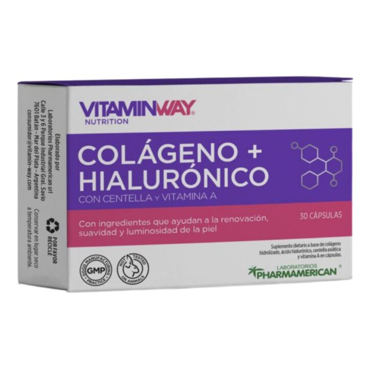 COLAGENO + ACIDO HIALURONICO VW X30