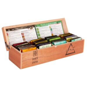INTI CAJA DE MADERA 60 SAQUITOS