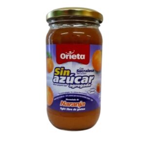 MERMELADA NARANJA SIN AZUCAR X 340GRS