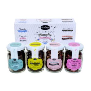 SAMPLER PARA MOMENTOS GENIALES 4 Tés en Hebras