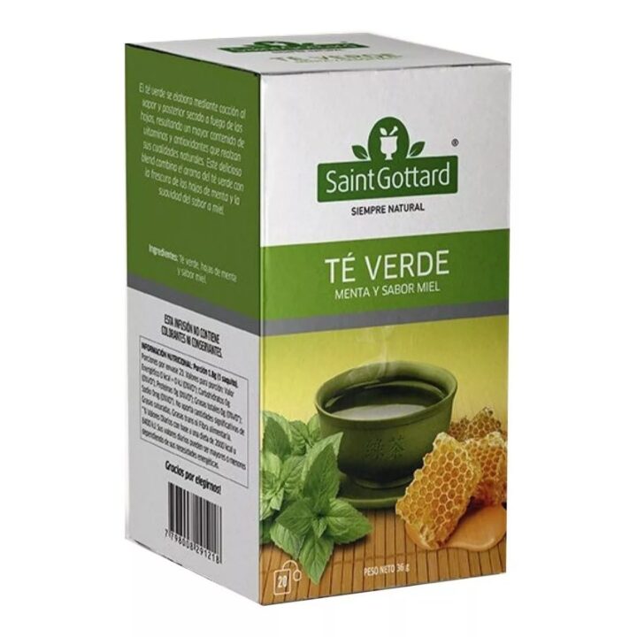 TE VERDE MENTA Y MIEL X 10