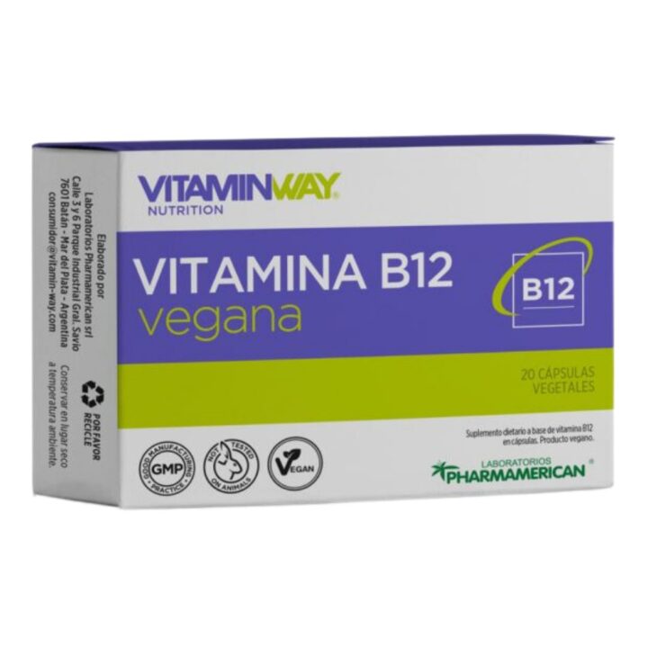 VITAMINA B 12 VEGANA X 20