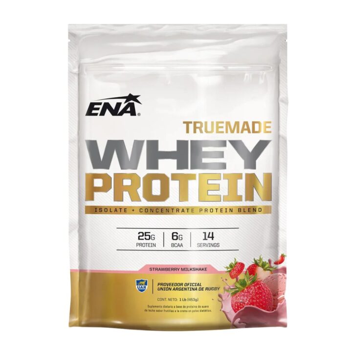 WHEY PROTEIN TRUE MADE STRAWBERRY MILKSHAKE 1L