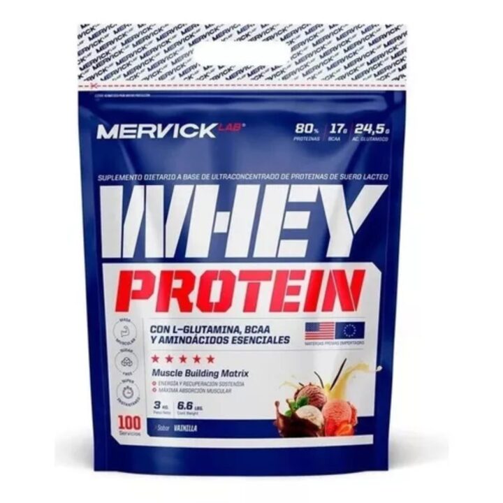WHEY PROTEIN VAINILLA X 3KG