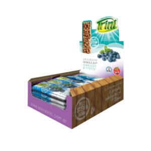 Barras de Cereal sabor Arándanos, Semillas y Stevia x 20u
