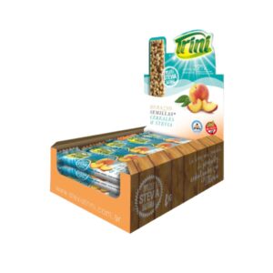 Barras de Cereal sabor Durazno, Semillas y Stevia x 20u