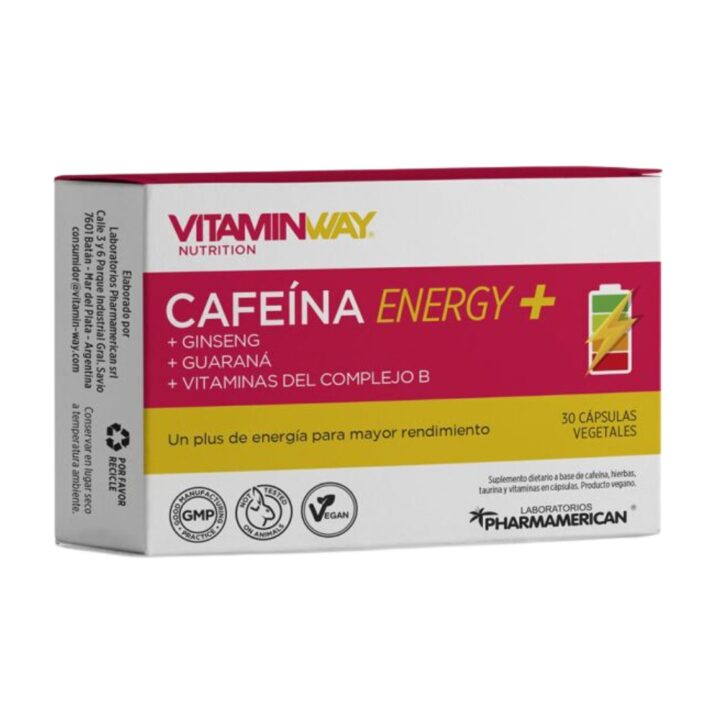 CAFEINA ENERGY + VWN Estuche x 30 cápsulas