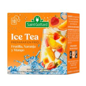 ICE TEA FRUTILLA, NARANJA y MANGO X 10