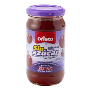 MERMELADA CIRUELA SIN AZUCAR X 340GRS