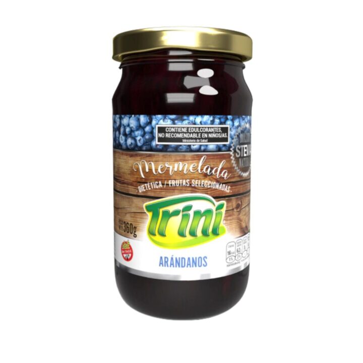 Mermelada de Arándanos con Stevia
