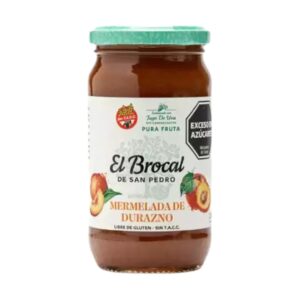 MERMELADA DE DURAZNO LIGHT X 400G.