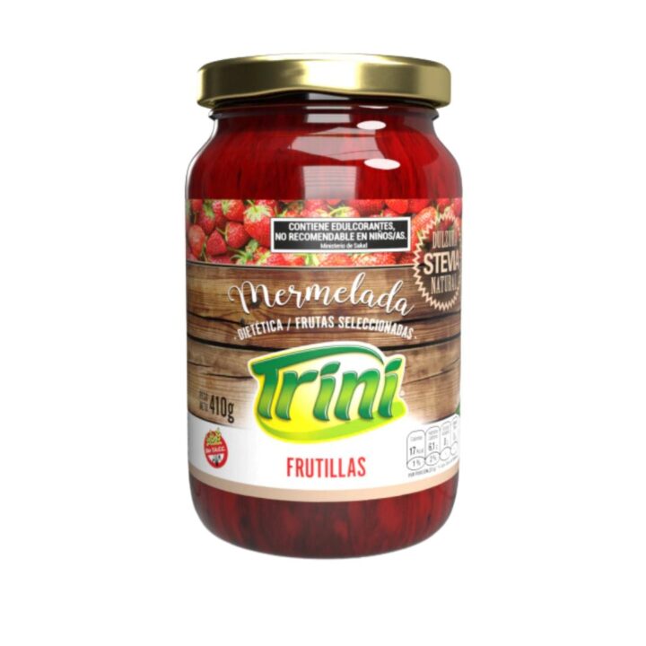 MERMELADA DE FRUTILLA CON STEVIA