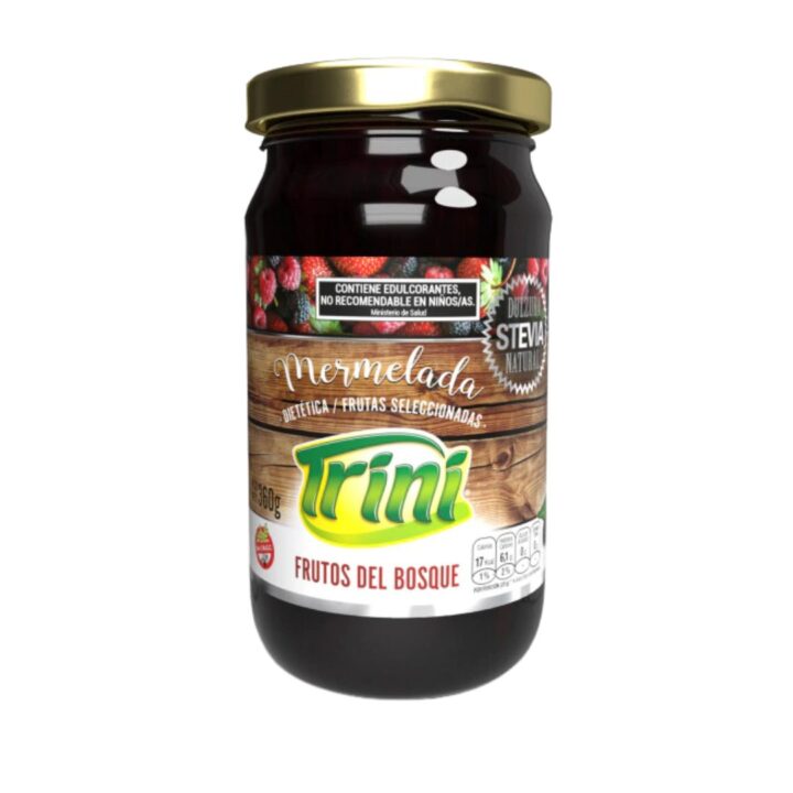Mermelada de Frutos del Bosque con Stevia