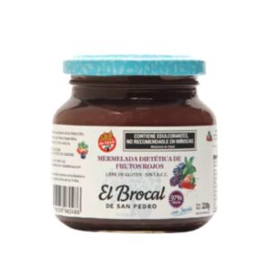 MERMELADA DE FRUTOS ROJOS DIETETICA X 220G.
