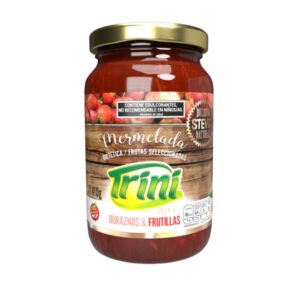 MERMELADA DIETÉTICA MIX (DE FRUTILLA Y DURAZNOS)