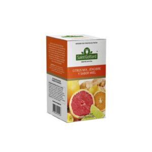 Inf. De Frutas Citrus Mix, Jengibre y sabor Miel