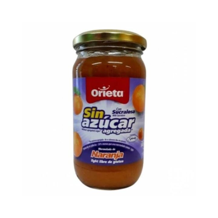 MERMELADA FAMILIAR NARANJA SIN AZÚCAR ORIETA