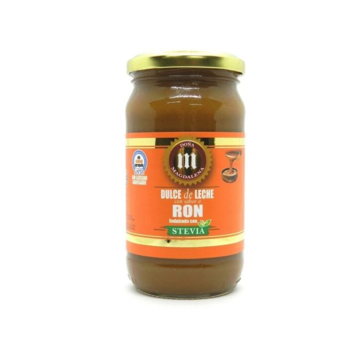 DULCE DE LECHE CON STEVIA RON 400GR DOÑA MAGDALENA