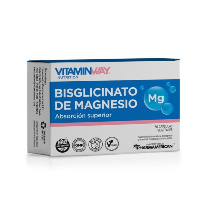 BISGLICINATO DE MAGNESIO Estuche x 30 cápsulas