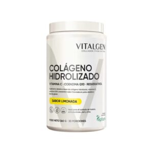 Vitalgen Colágeno Hidrolizado +vitc X 360 Grs (30 Porciones) Sabor Limonada