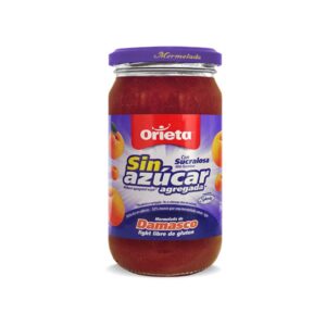 MERMELADA FAMILIAR DAMASCO SIN AZÚCAR ORIETA