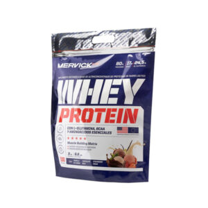 WHEY PROTEIN 3 SABORES 80% PROTEINA + BCAA + GLUTAMINA