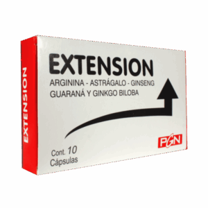 EXTENSION X 10 Cáps.