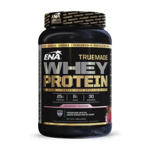 WHEY PROTEIN TRUE MADE FRUTILAS A LA CREMA – 1LB ISOLATE + CONCENTRATE