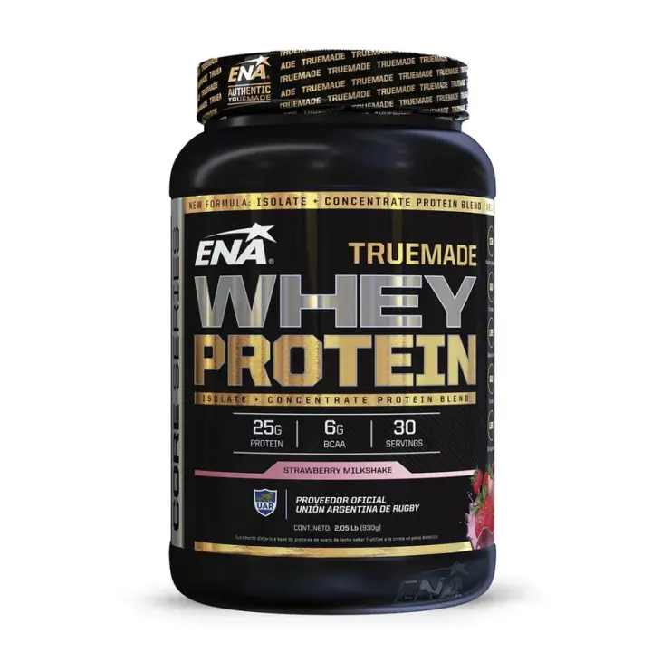 WHEY PROTEIN TRUE MADE FRUTILAS A LA CREMA - 1LB ISOLATE + CONCENTRATE